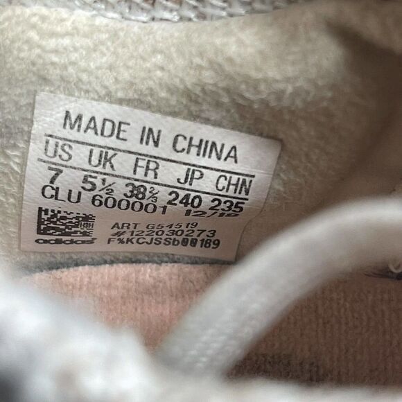 Adidas Pureboost Go G54519 Womens Size 7 White Ash Pearl Sneakers Shoes - Picture 10 of 10